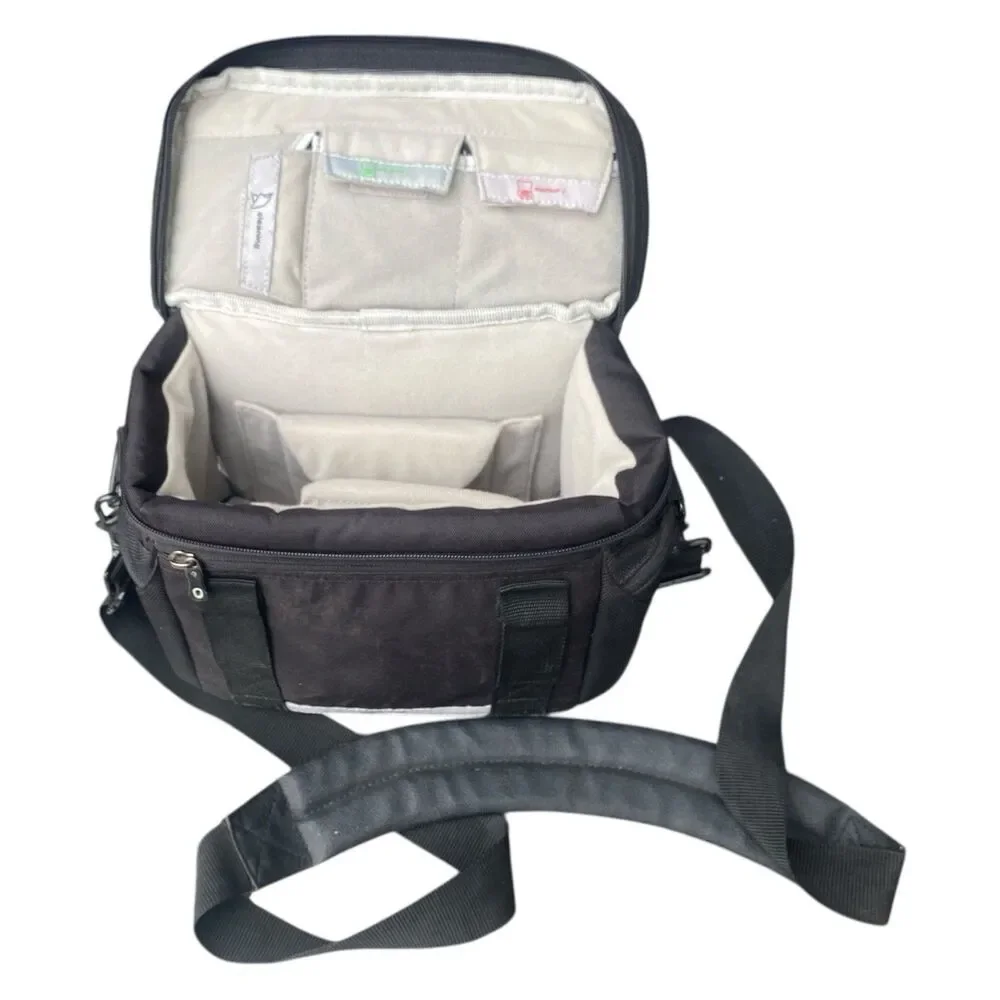 Samsonite Camera Bag Shoulder Crossbody Black Cargo Utility Travel Pack